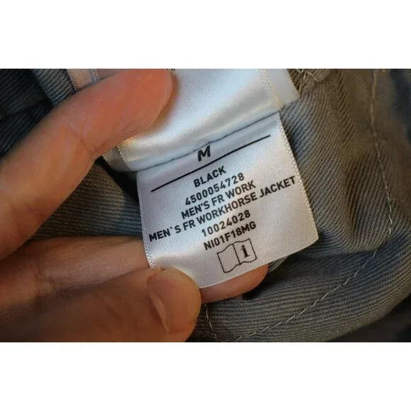 Ariat FR Mens Medium Flame Fire Resistant Workhorse Canvas Field Jacket B1132